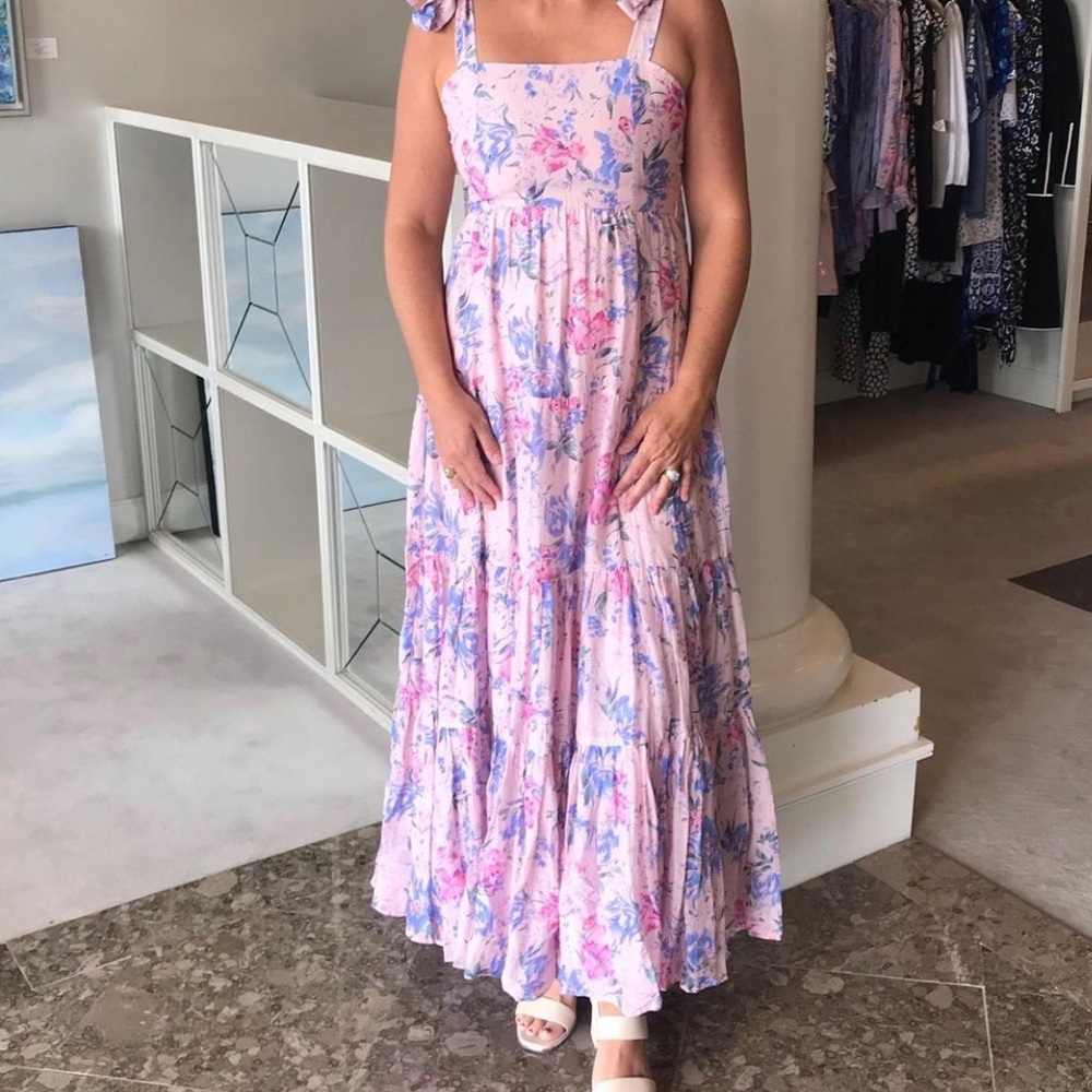 iso burrows dress love shack fancy siZe 10